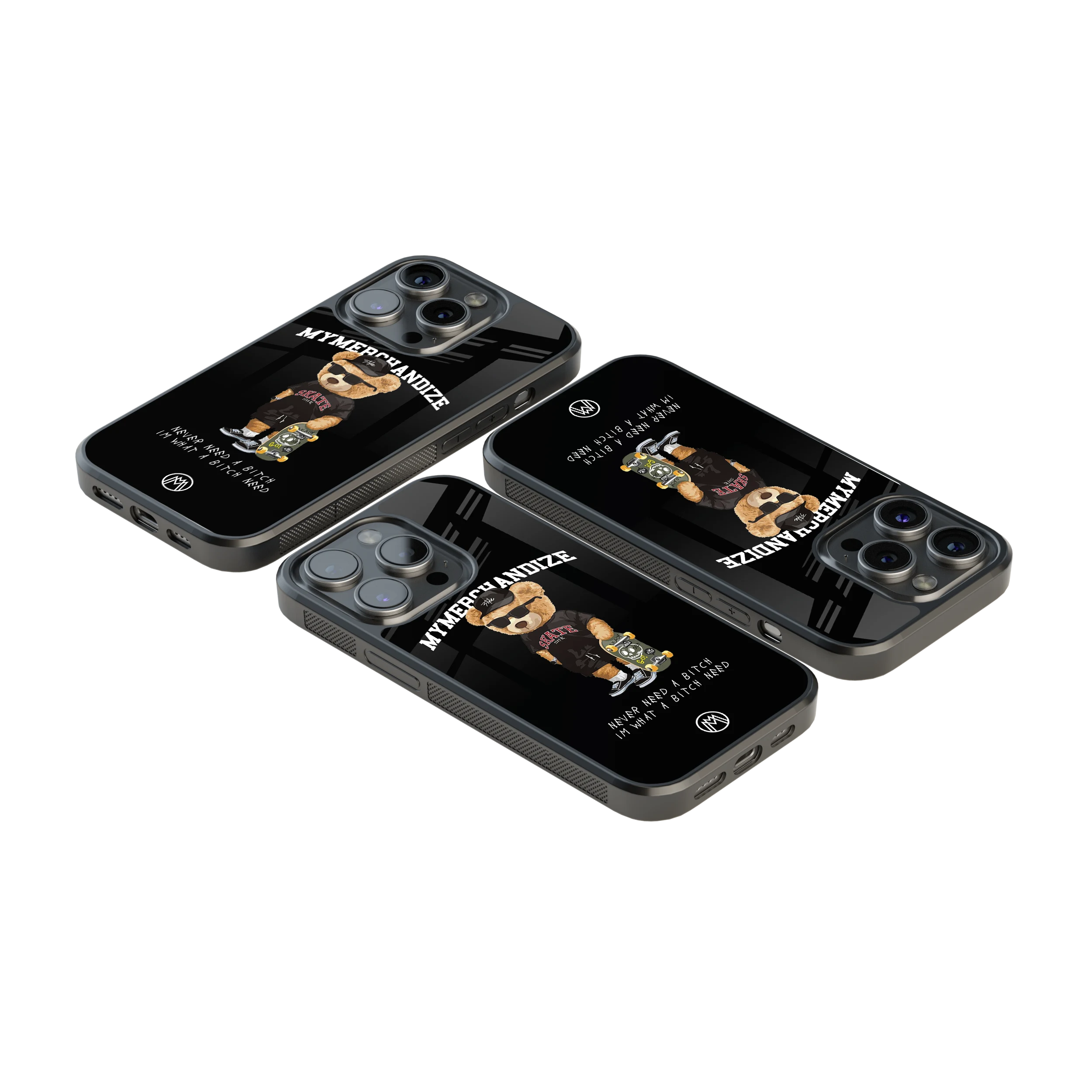 Luxury Glass Back Mobile Cover for iPhone, Samsung Galaxy, OnePlus, Pixel, Redmi & More