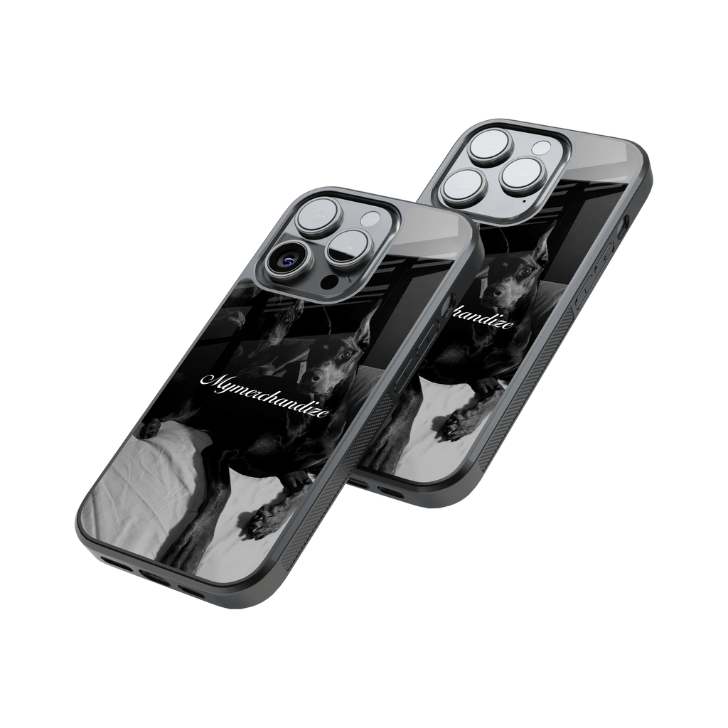 Protective Glass Back Phone Case Compatible with iPhone, Samsung, OnePlus, Pixel & More