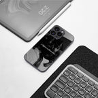 alpha pair back phone cover | glass case for iphone 15 plus