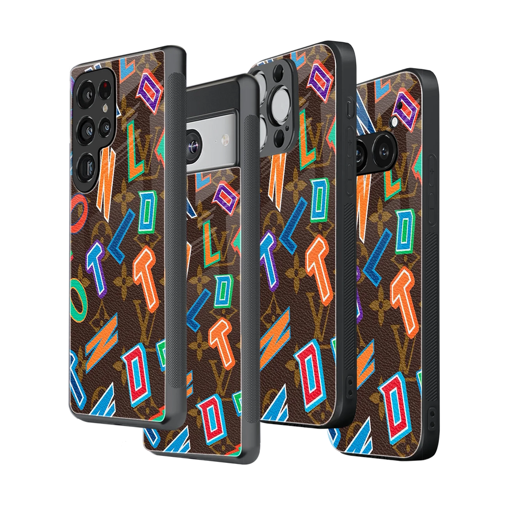 Stylish Glass Back Case for All Smartphones iPhone, Samsung, OnePlus, Pixel, Redmi, Oppo, Vivo, Motorola