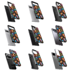Durable Glass Back Mobile Case for iPhone, Samsung, OnePlus, Google Pixel, Redmi, Vivo, Oppo