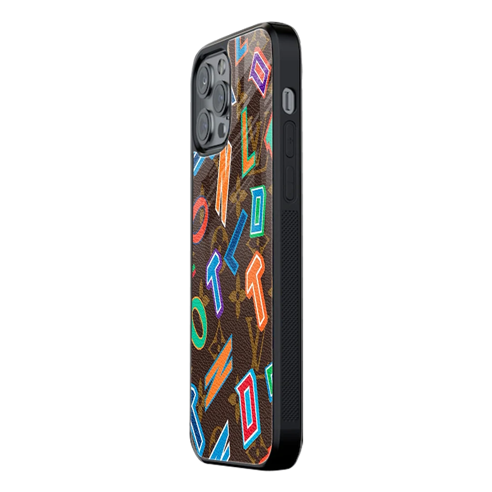 Slim Glass Back Phone Case for Multiple Brands iPhone, Samsung, Redmi, OnePlus, Oppo, Vivo