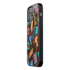 Slim Glass Back Phone Case for Multiple Brands iPhone, Samsung, Redmi, OnePlus, Oppo, Vivo