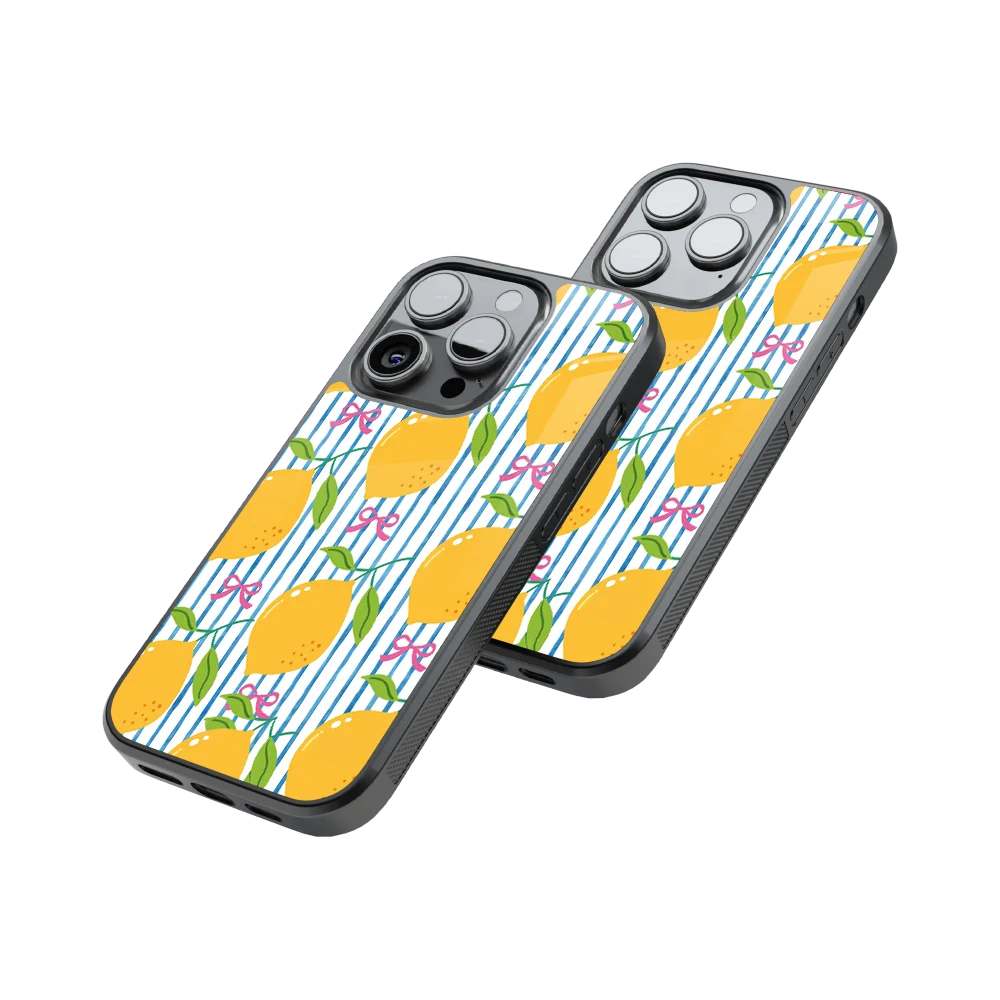 Protective Glass Back Phone Case Compatible with iPhone, Samsung, OnePlus, Pixel & More