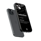 ambitchous back phone cover | glass case for iphone 13 mini