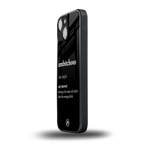 ambitchous back phone cover | glass case for iphone 13 mini