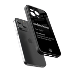 ambitchous back phone cover | glass case for iphone 14 pro max