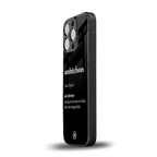 ambitchous back phone cover | glass case for iphone 16 pro