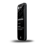 ambitchous back phone cover | glass case for iphone 16e