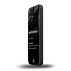 ambitchous back phone cover | glass case for nothing phone 1