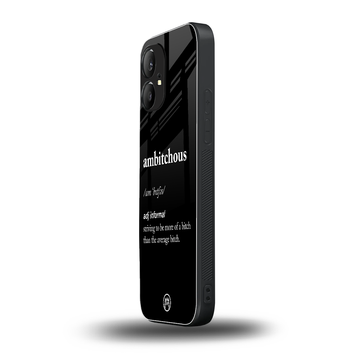 ambitchous back phone cover | glass case for nothing phone 1