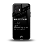 ambitchous back phone cover | glass case for nothing phone 2