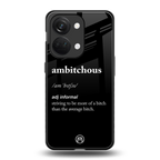 ambitchous back phone cover | glass case for oneplus nord 3