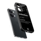 ambitchous back phone cover | glass case for oneplus nord 3
