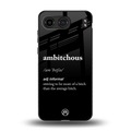 ambitchous back phone cover | glass case for oneplus nord 4