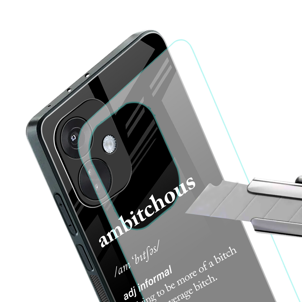 ambitchous back phone cover | glass case for oneplus nord ce 3