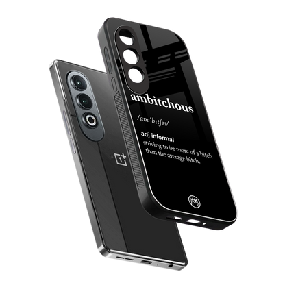 ambitchous back phone cover | glass case for oneplus nord ce 4