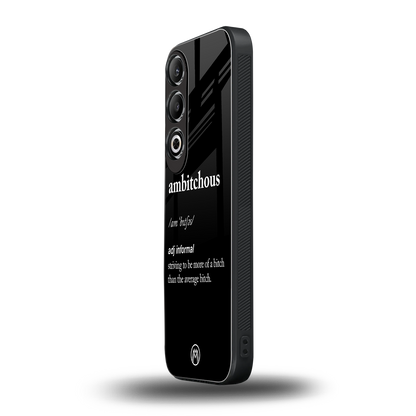 ambitchous back phone cover | glass case for oneplus nord ce 4