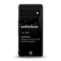 ambitchous back phone cover | glass case for google pixel 6 pro