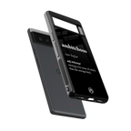 ambitchous back phone cover | glass case for Google Pixel 6A