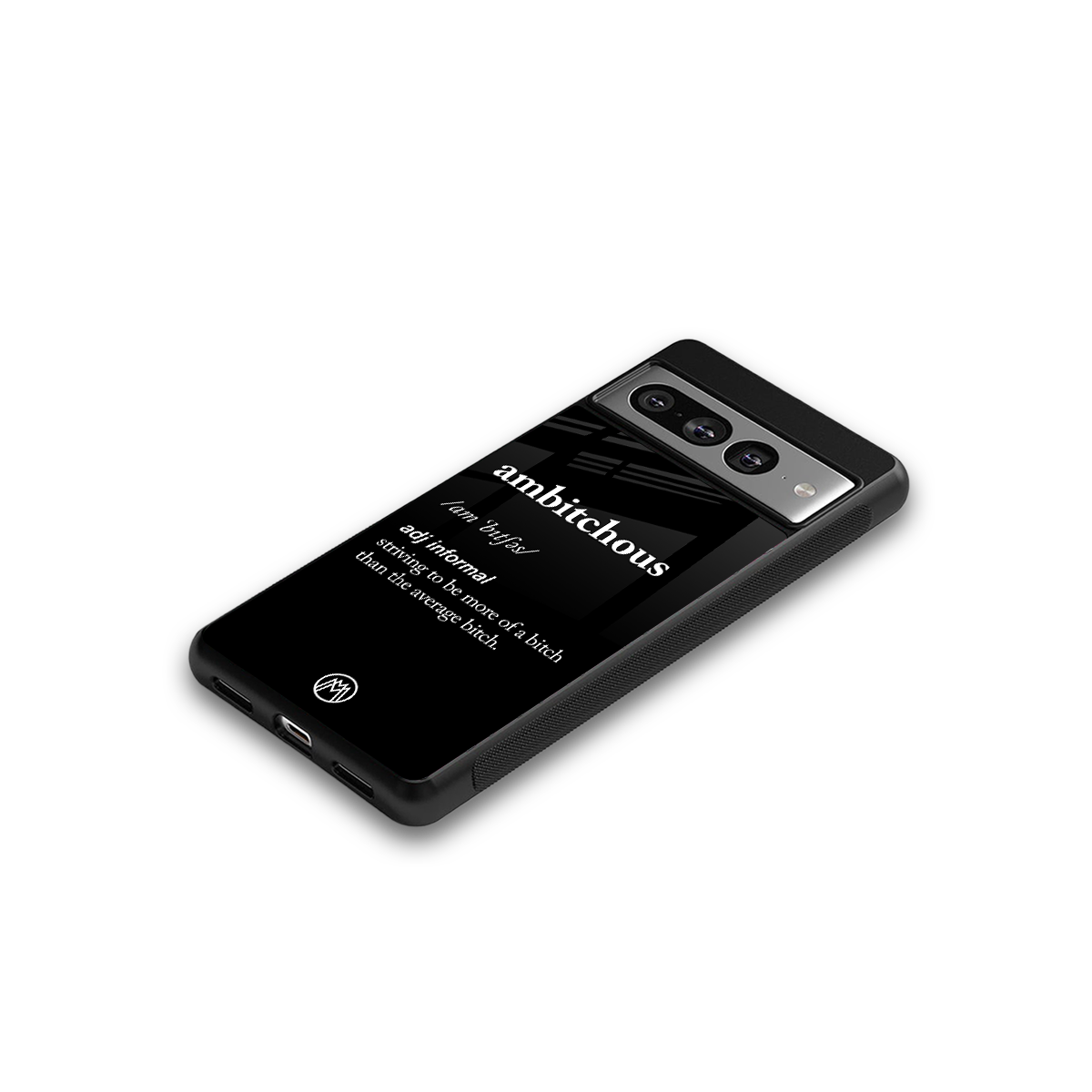 ambitchous back phone cover | glass case for google pixel 7 pro