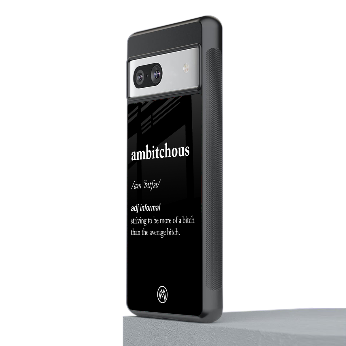 ambitchous back phone cover | glass case for Google Pixel 7A