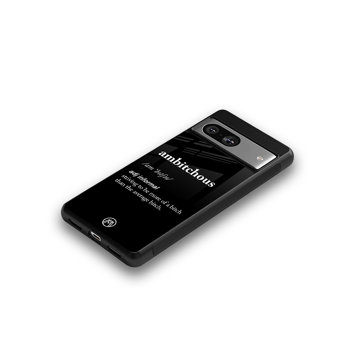 ambitchous back phone cover | glass case for Google Pixel 8