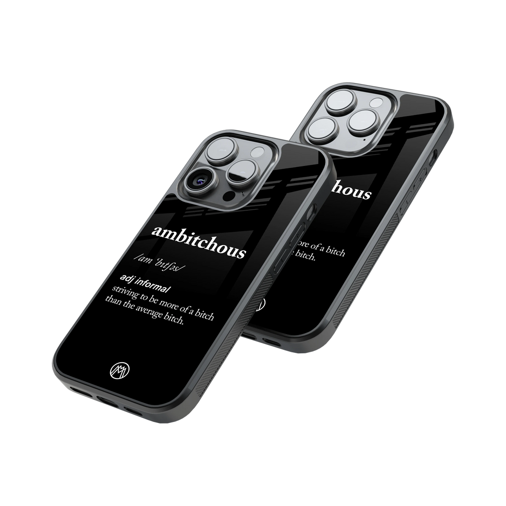 Protective Glass Back Phone Case Compatible with iPhone, Samsung, OnePlus, Pixel & More