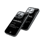 Protective Glass Back Phone Case Compatible with iPhone, Samsung, OnePlus, Pixel & More