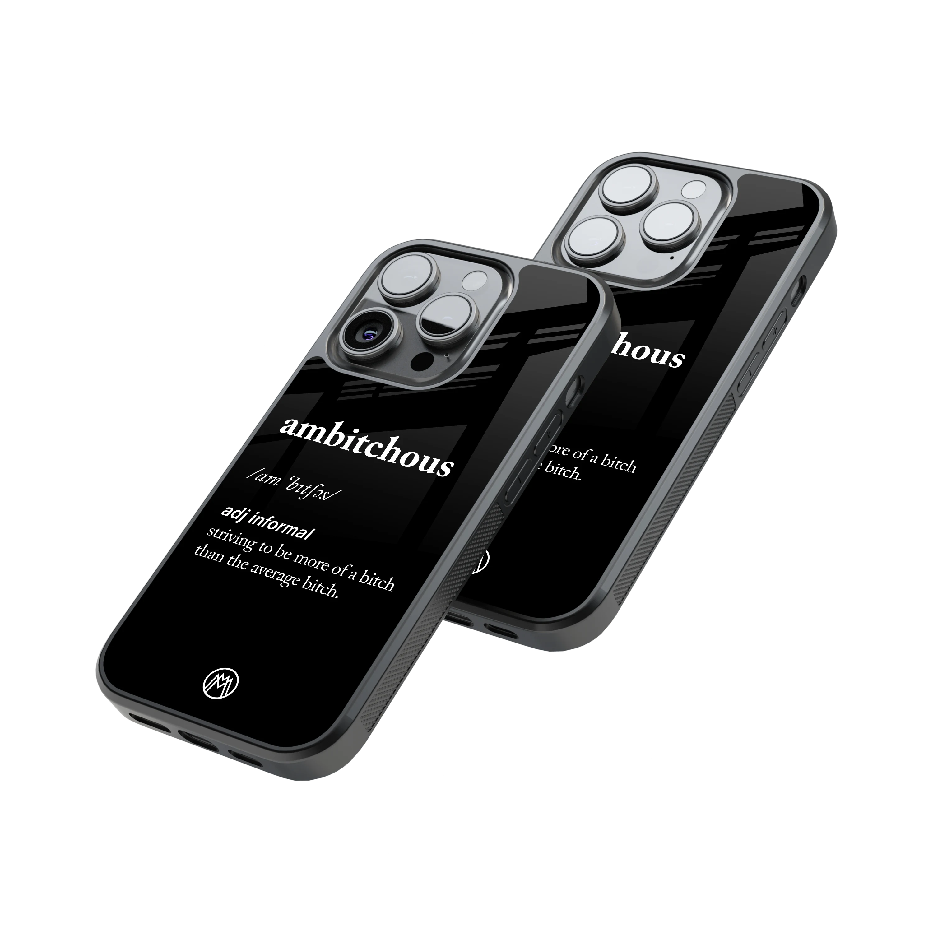 Protective Glass Back Phone Case Compatible with iPhone, Samsung, OnePlus, Pixel & More