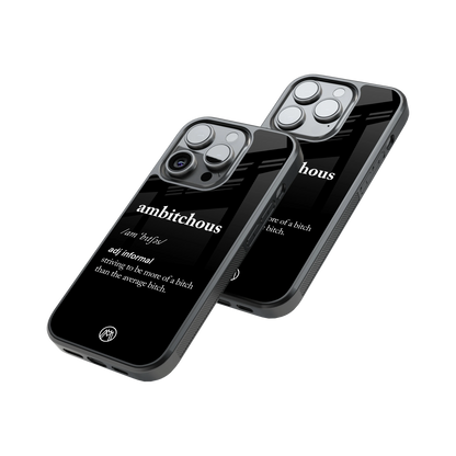 Protective Glass Back Phone Case Compatible with iPhone, Samsung, OnePlus, Pixel & More