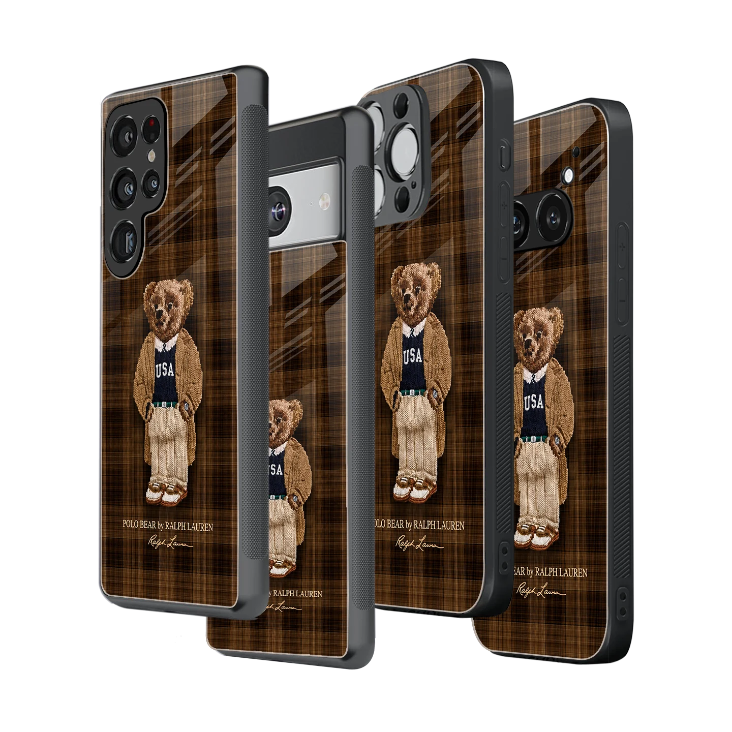 Stylish Glass Back Case for All Smartphones iPhone, Samsung, OnePlus, Pixel, Redmi, Oppo, Vivo, Motorola