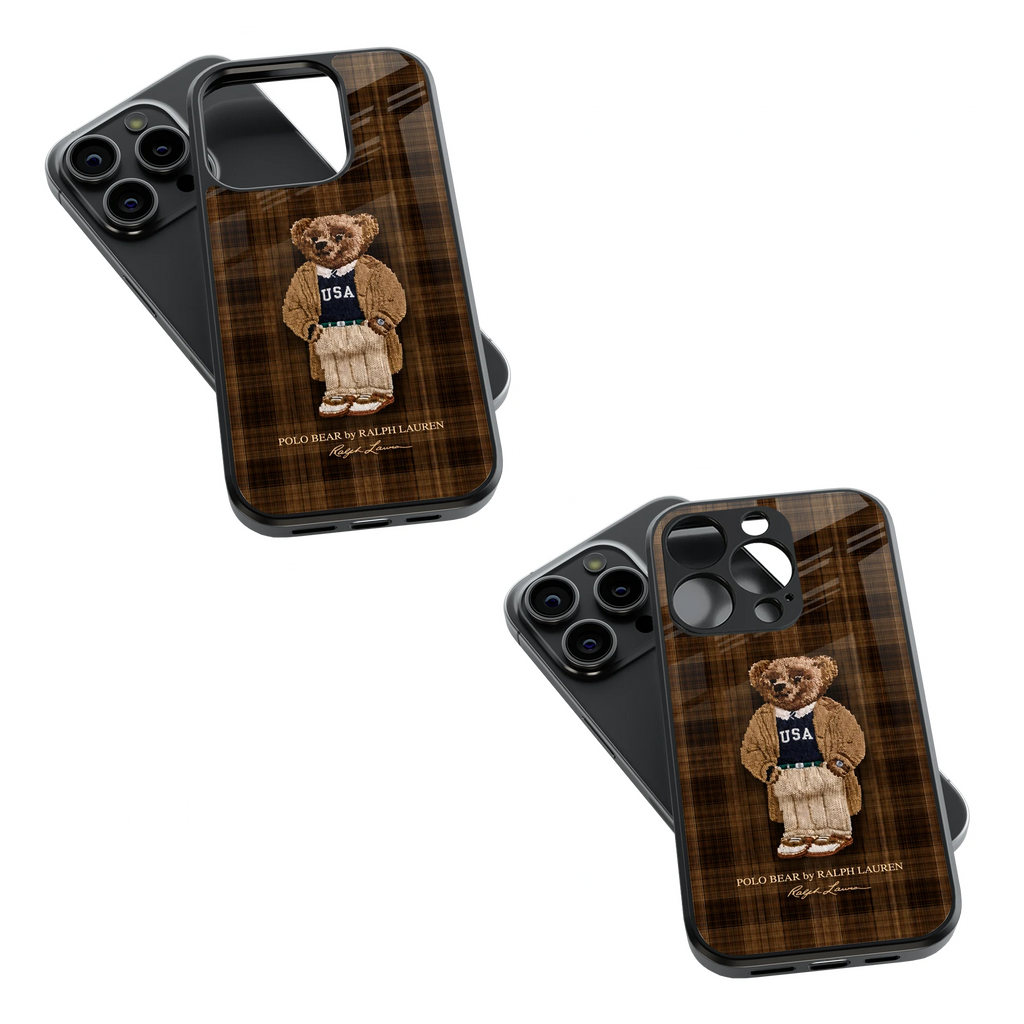 Trendy Glass Back Mobile Case for iPhone, Samsung, Redmi, OnePlus, Google Pixel, Motorola