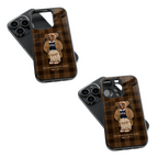 Trendy Glass Back Mobile Case for iPhone, Samsung, Redmi, OnePlus, Google Pixel, Motorola