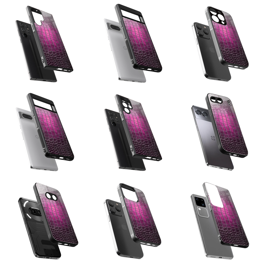 Durable Glass Back Mobile Case for iPhone, Samsung, OnePlus, Google Pixel, Redmi, Vivo, Oppo