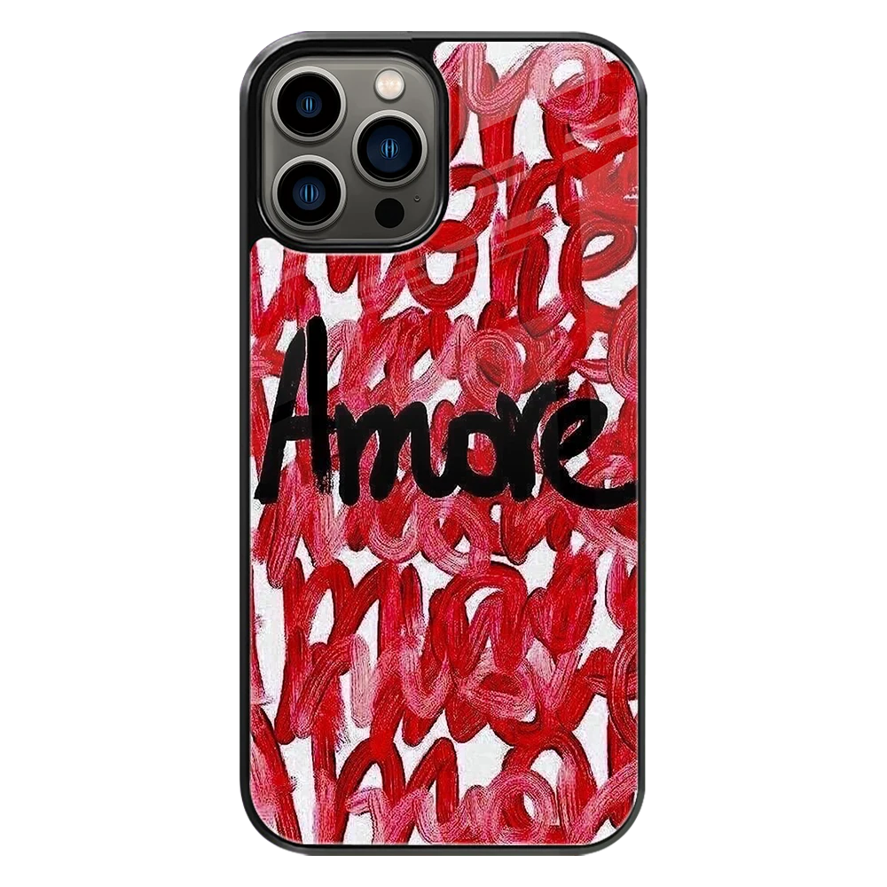Premium Glass Back Mobile Phone Cover for iPhone, Samsung, OnePlus, Google Pixel, Redmi, Oppo, Vivo & Realme
