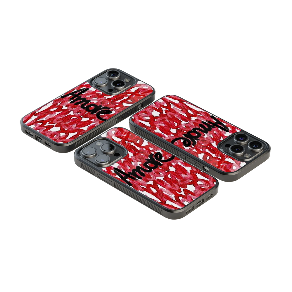 Luxury Glass Back Mobile Cover for iPhone, Samsung Galaxy, OnePlus, Pixel, Redmi & More