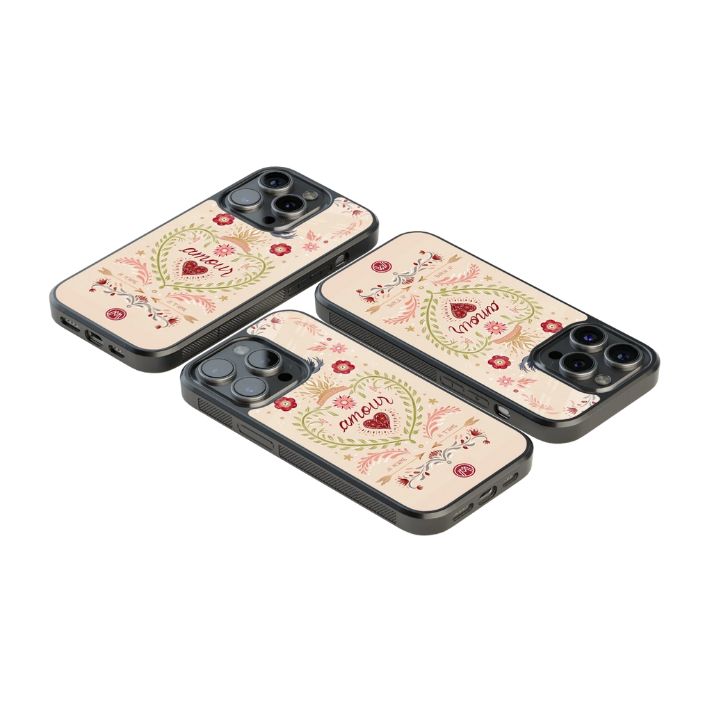 Luxury Glass Back Mobile Cover for iPhone, Samsung Galaxy, OnePlus, Pixel, Redmi & More
