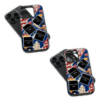 Polaroid Personalised Glass Phone Case