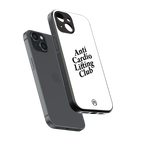 anti cardio lifting club back phone cover | glass case for iphone 13 mini