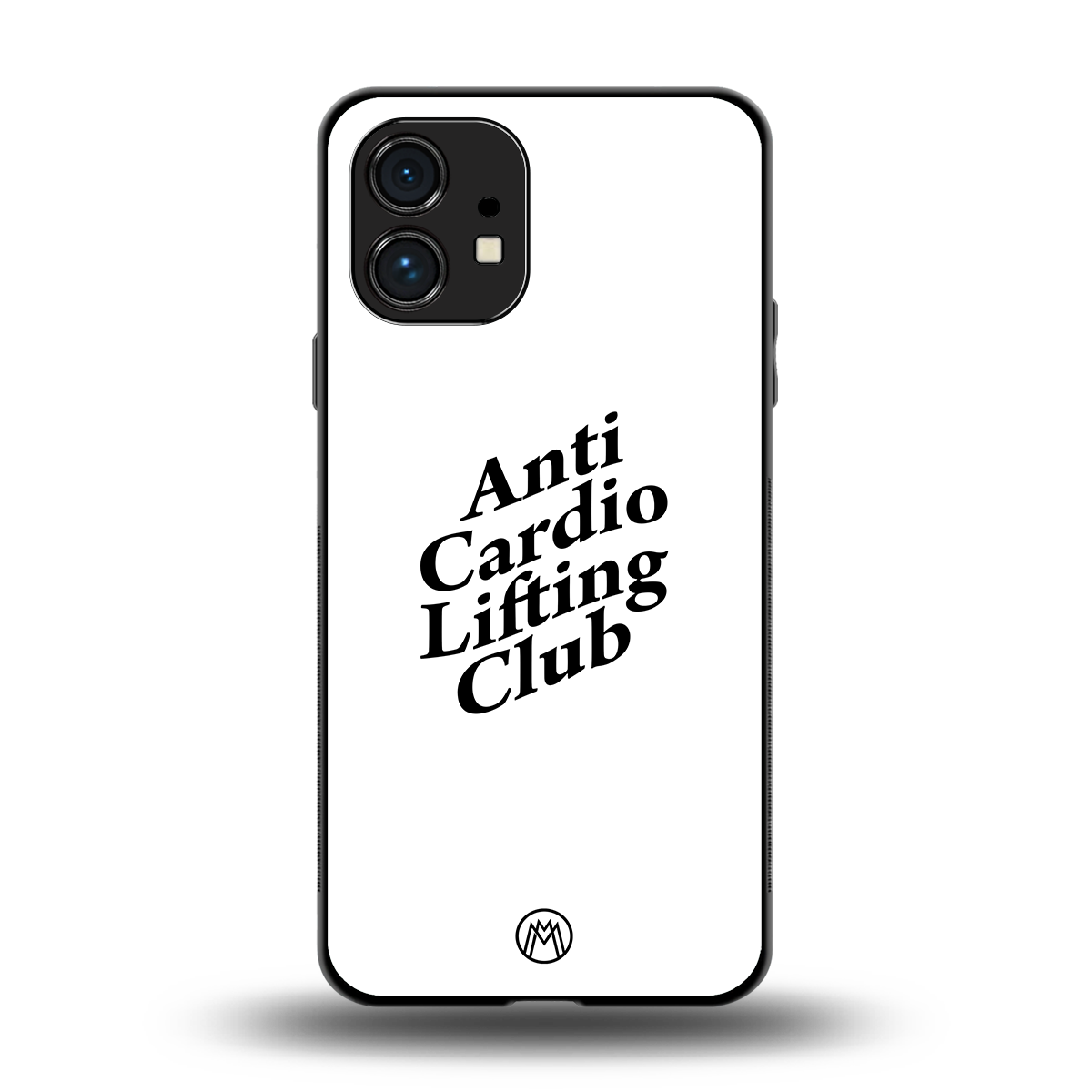anti cardio lifting club back phone cover | glass case for nothing phone 1