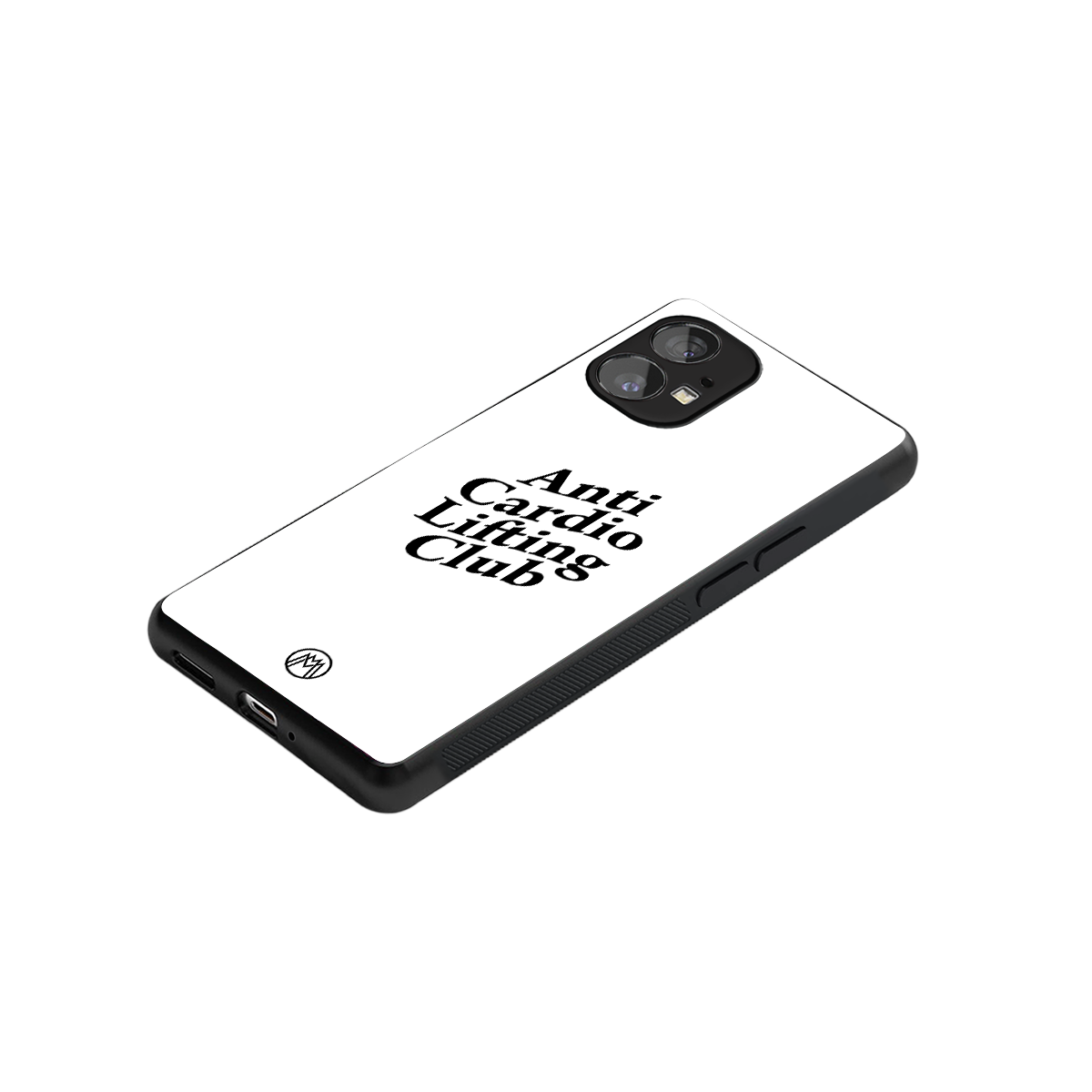 anti cardio lifting club back phone cover | glass case for nothing phone 1