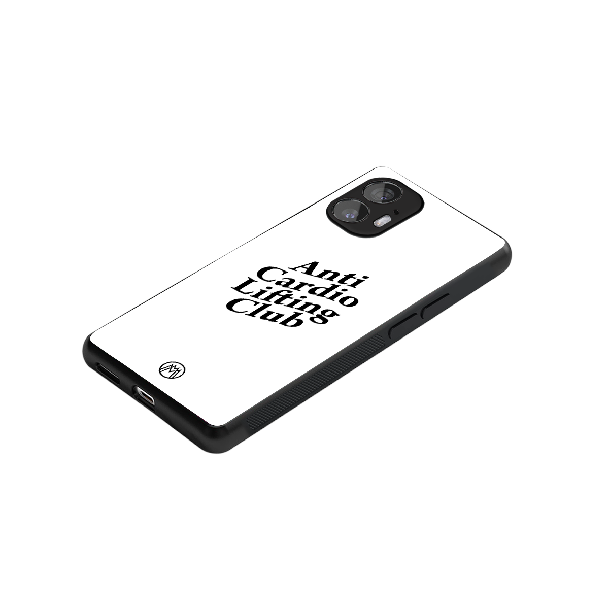 anti cardio lifting club back phone cover | glass case for nothing phone 2
