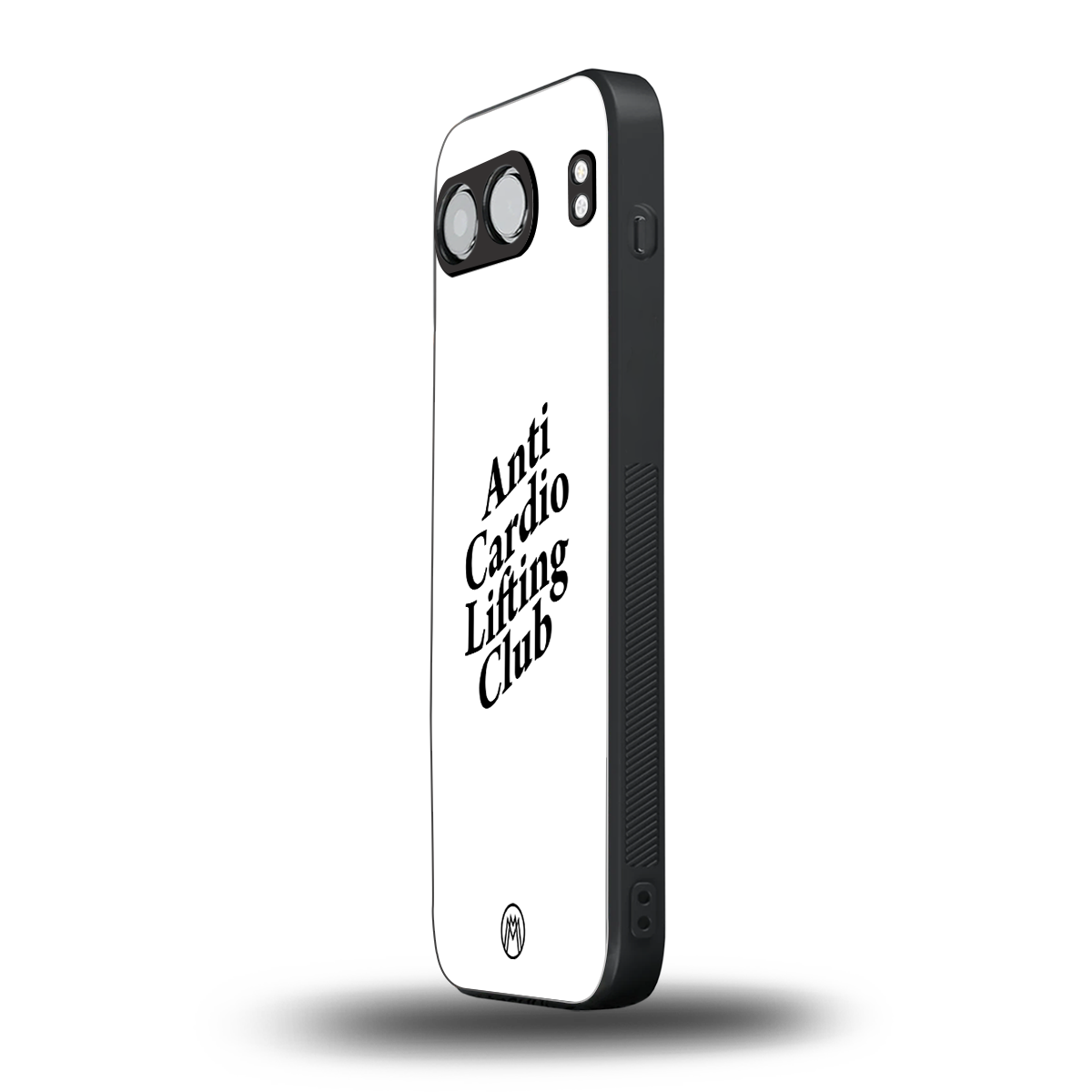 anti cardio lifting club back phone cover | glass case for oneplus nord 4