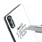 anti cardio lifting club back phone cover | glass case for oneplus nord ce 4 lite
