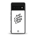 anti cardio lifting club back phone cover | glass case for google pixel 6 pro