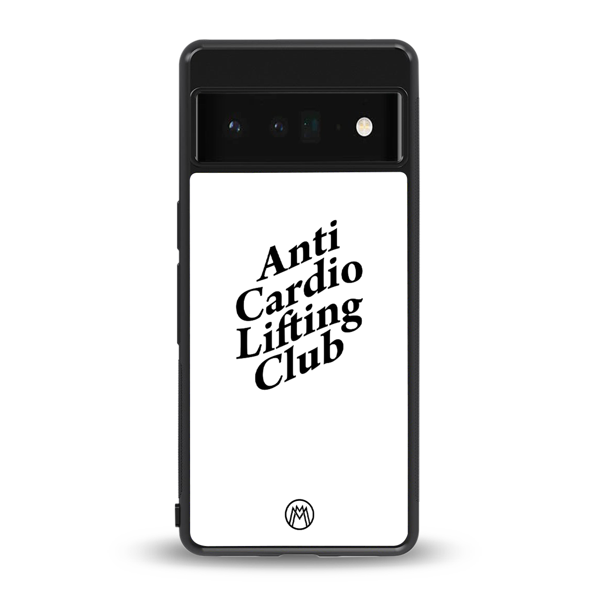 anti cardio lifting club back phone cover | glass case for google pixel 6 pro
