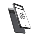anti cardio lifting club back phone cover | glass case for google pixel 6 pro