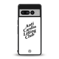 anti cardio lifting club back phone cover | glass case for google pixel 7 pro