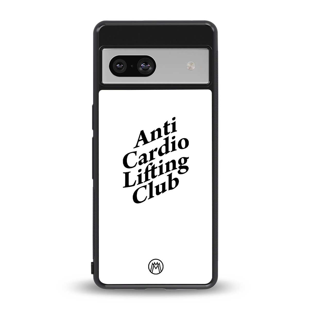 anti cardio lifting club back phone cover | glass case for Google Pixel 7A